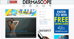 Desktop Screenshot of dermascope.com